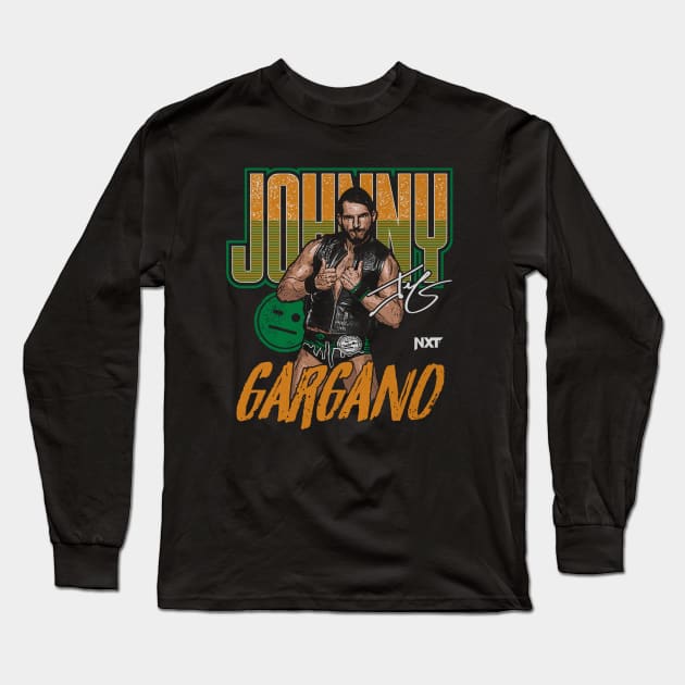 Johnny Gargano Pose Long Sleeve T-Shirt by MunMun_Design